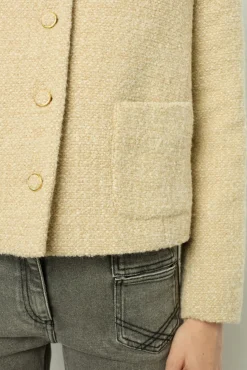 Tweed jacket with lurex - MALIA
