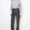 Two-tone flared jeans - ANNA