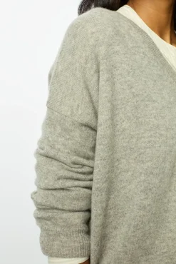 V-neck cashmere sweater - JANETTE