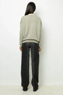 V-neck cashmere sweater - JANETTE