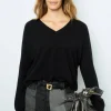 V-neck cashmere sweater - LILIROSE