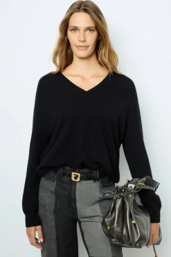 V-neck cashmere sweater - LILIROSE