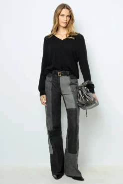 V-neck cashmere sweater - LILIROSE