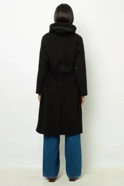 Waisted full-length coat - LANIE