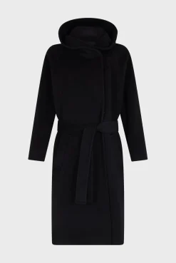 Waisted full-length coat - LANIE