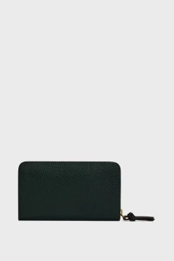 Wallet in leather metallic inside - WALLET
