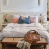 Washed linen duvet cover - pearl grey