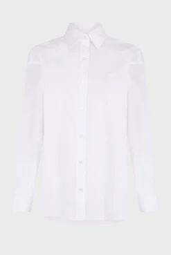 White poplin shirt