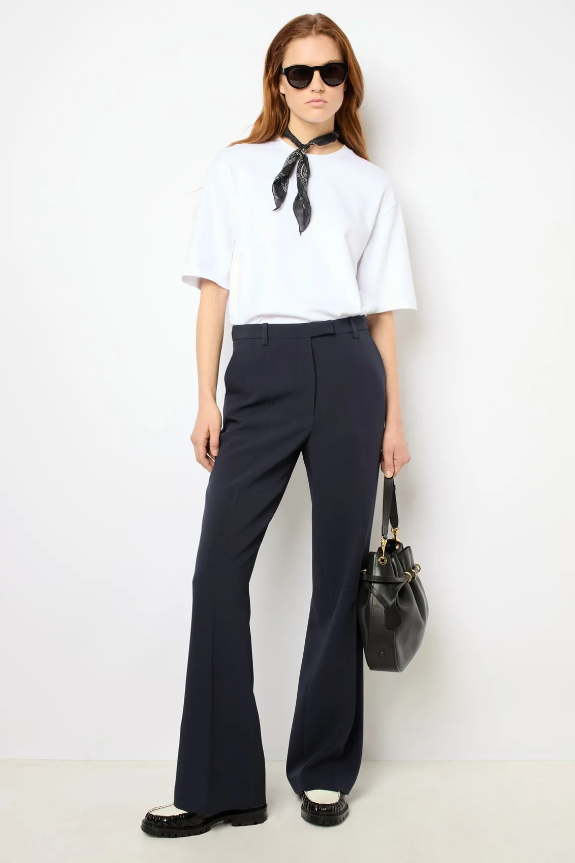 Wide leg suit pants - NANOU