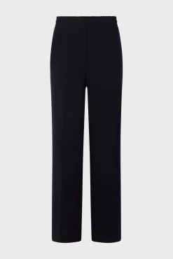 Wide-leg pants with elasticated waist - NELLY