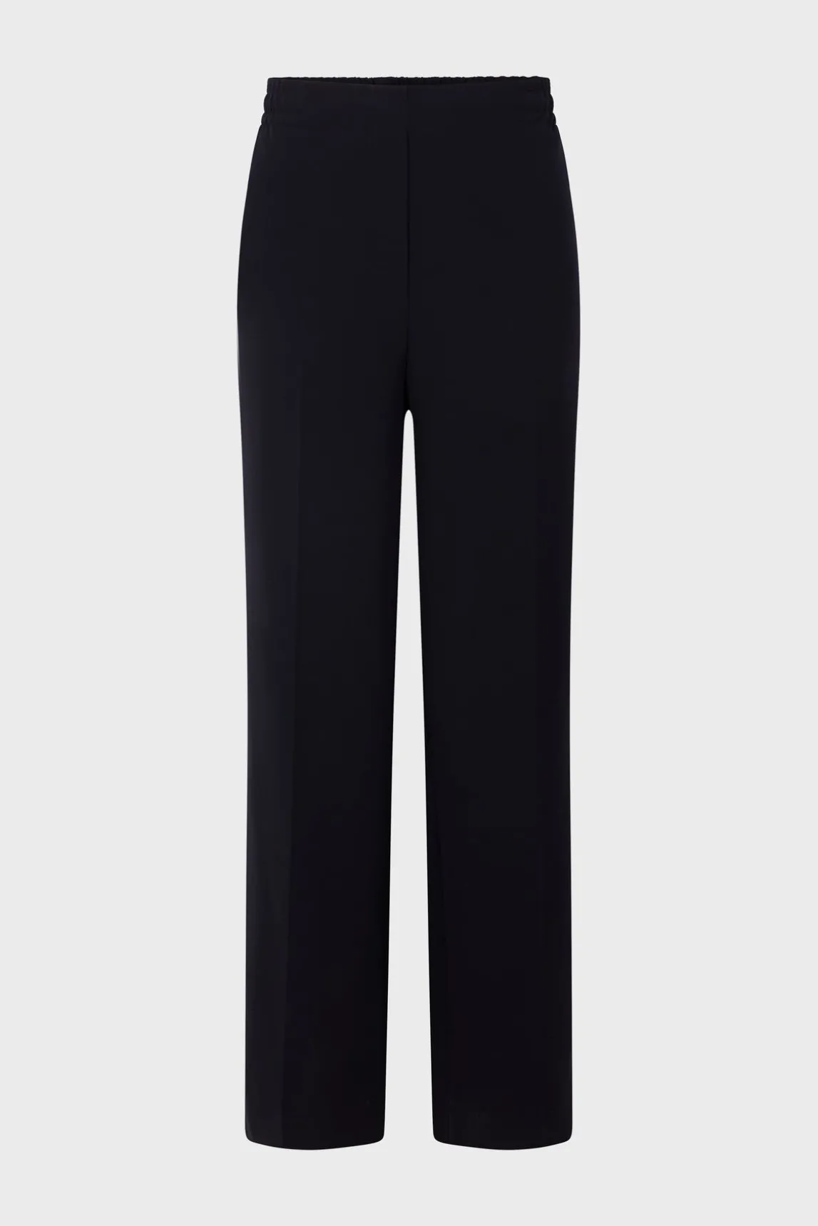Wide-leg pants with elasticated waist - NELLY
