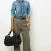 Wide-leg print pants - DALI