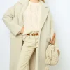 Wool and alpaca overcoat - LORIANNE