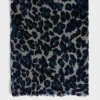 Wool and cashmere leopard scarf - DANY