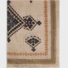 Wool and cashmere lozenge scarf - DOMINIQUE
