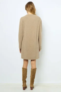Wool and cashmere mini dress - SOFIA