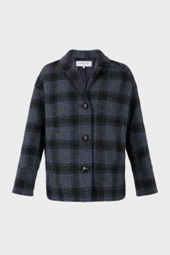 Wool check jacket - MAYSSANE