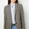 Wool herringbone jacket - EDDIE