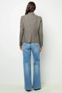 Wool herringbone jacket - EDDIE