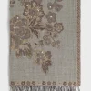 Wool scarf with large flower print - DORINE